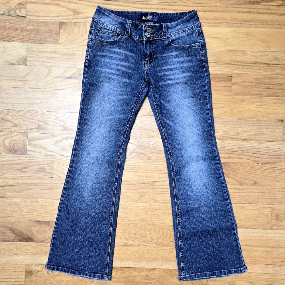 Angels Junior Size 11 Bootcut Jeans Blue Denim